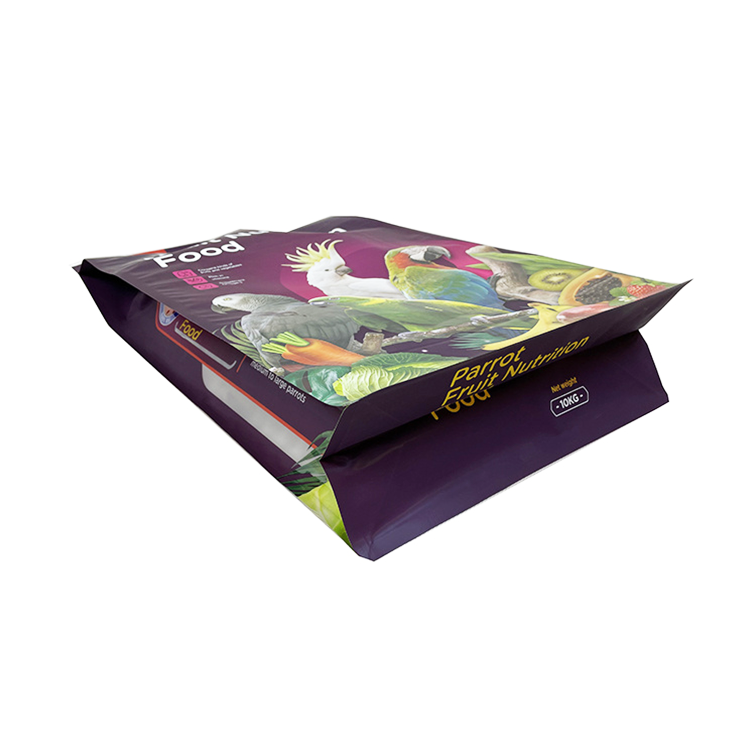 Bolsa de 6-10 kg de fondo plano