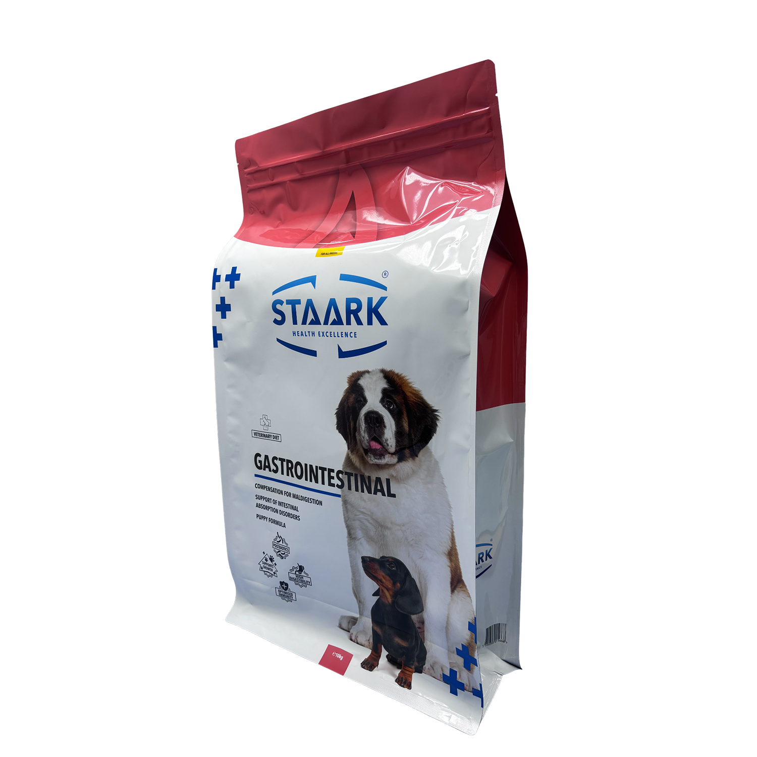 Bolsa de fondo plana de 10-20 kg