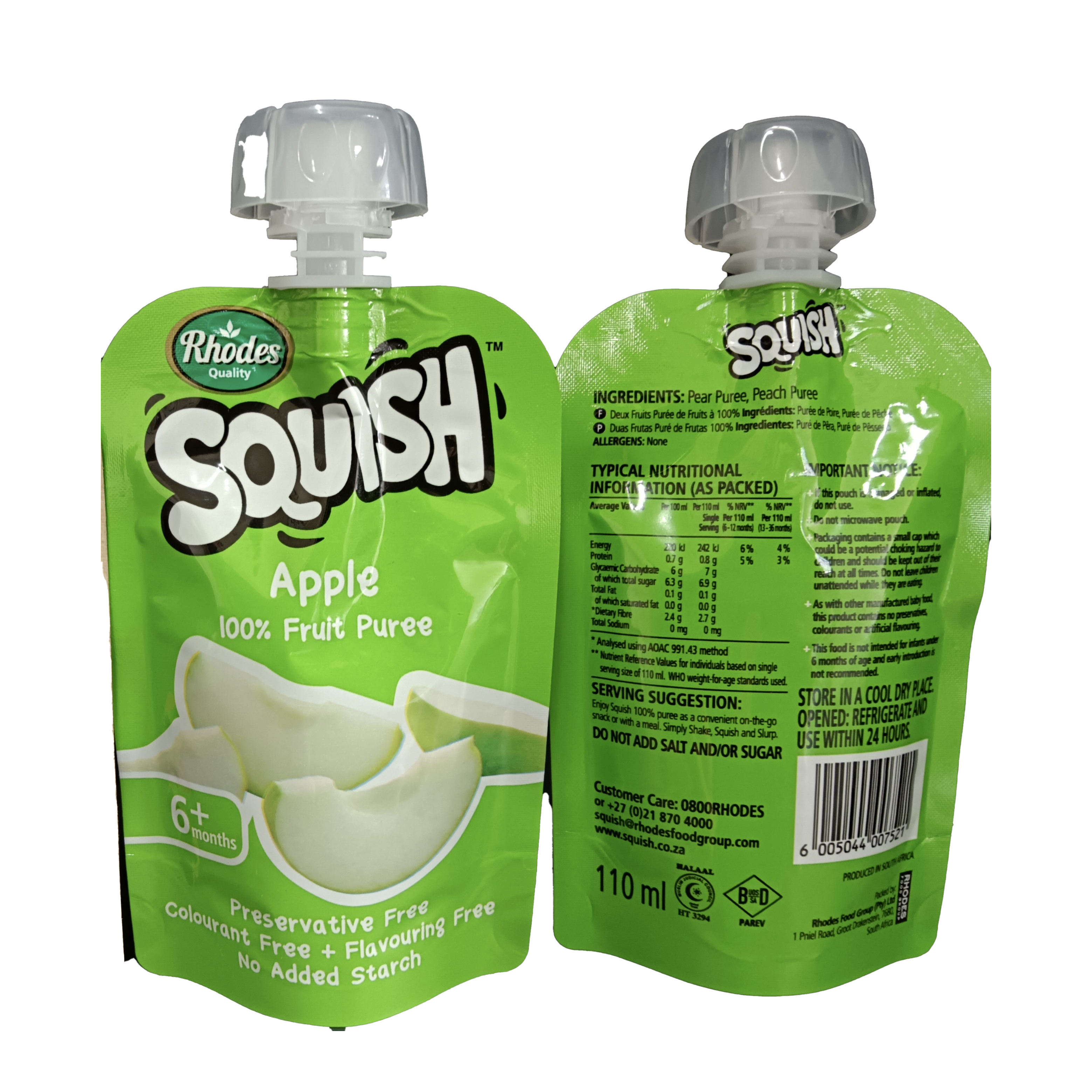 Bolsa de picos para comida para beb&eacute;s