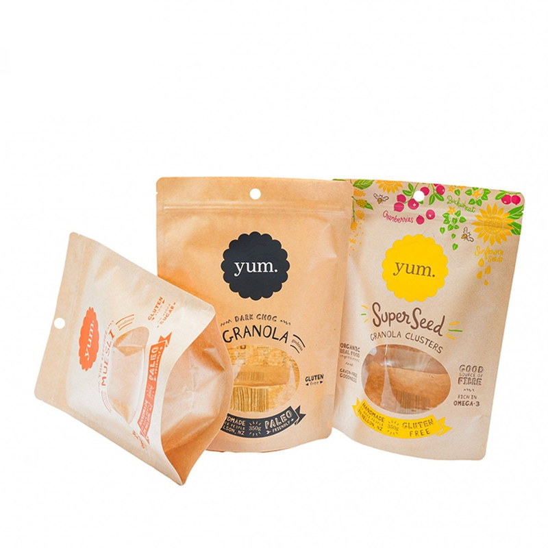 Bolsa de papel de comida