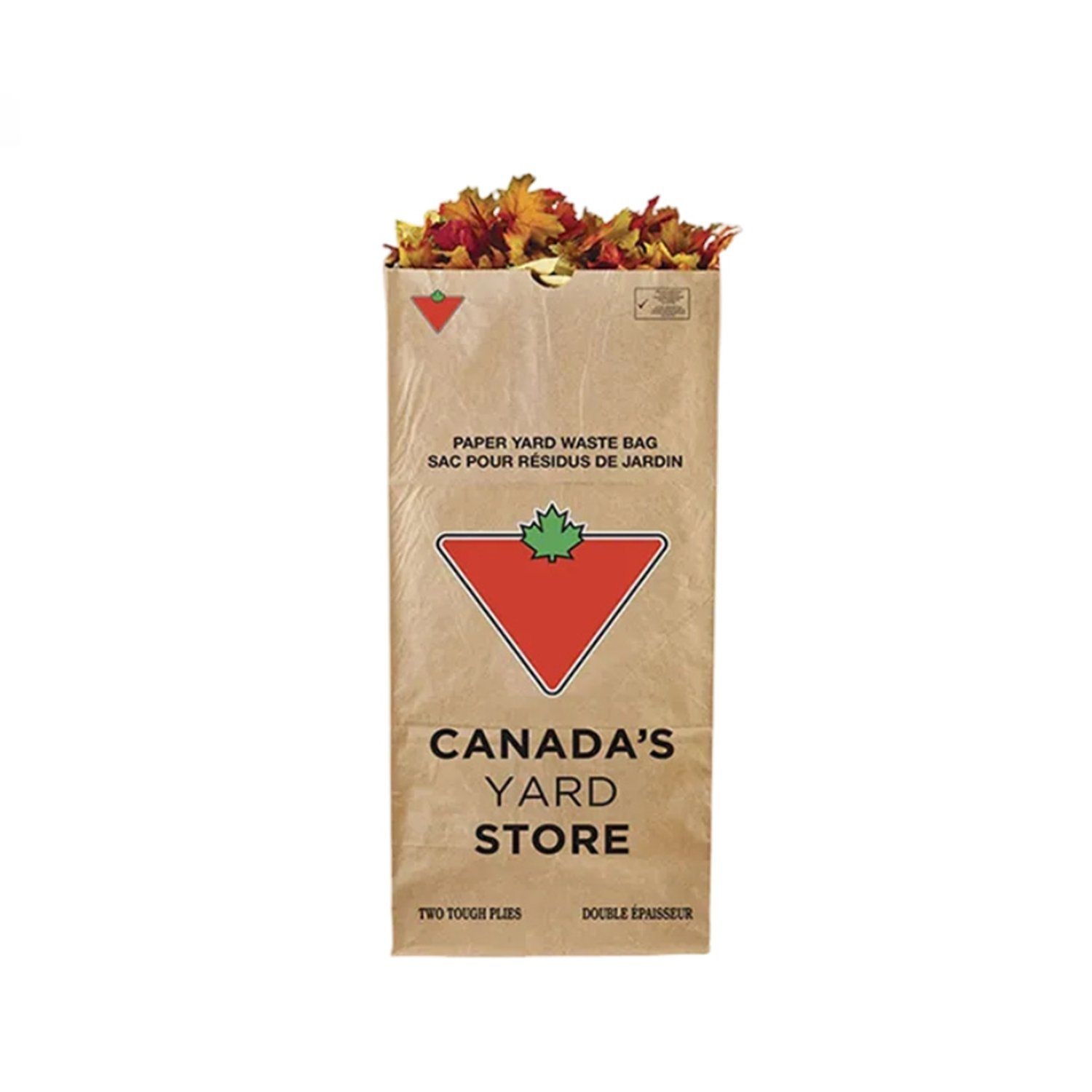 Bolsa de papel hojas