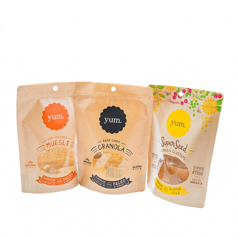 Bolsa de papel de comida